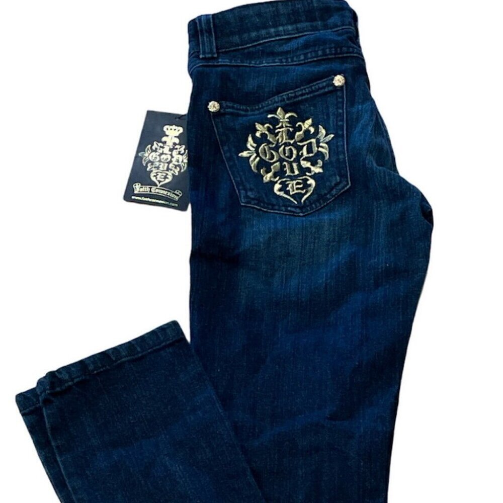 Faith Connexion Love God Skinny Jeans